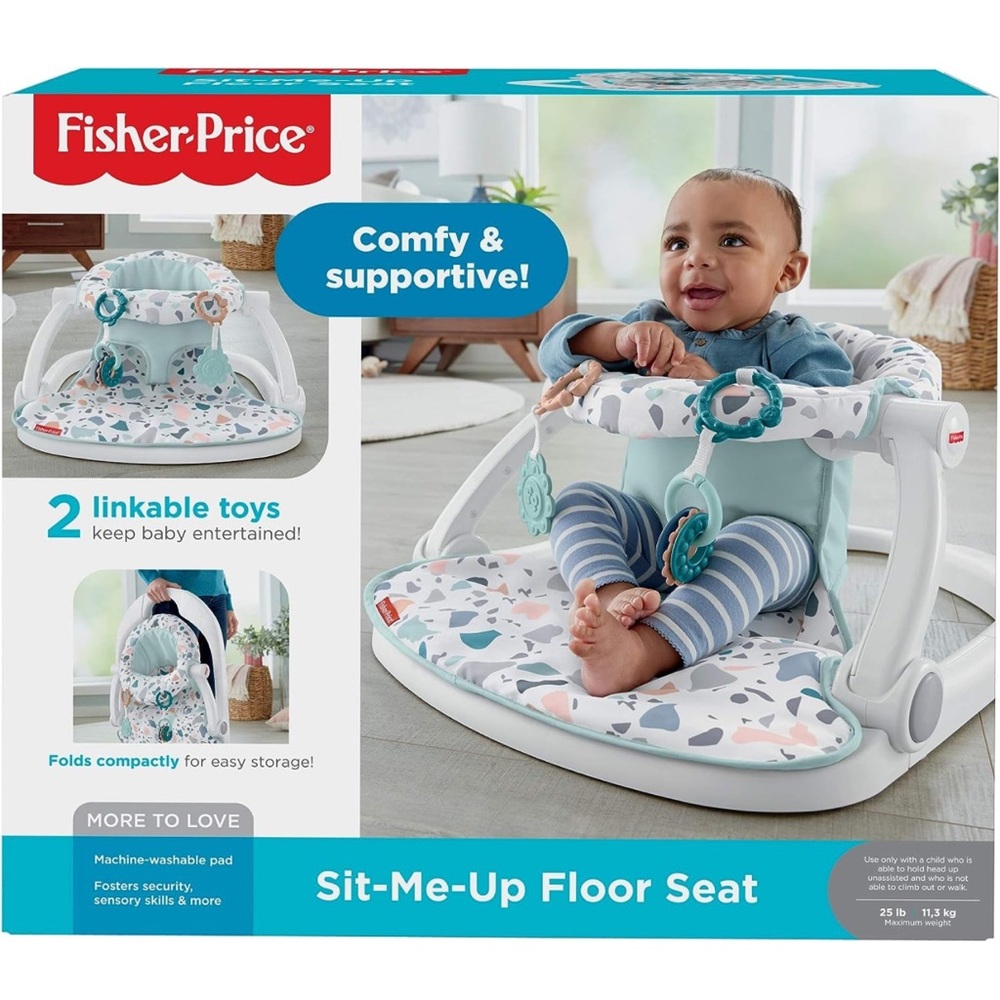 Fisher-Price Portable Baby Chair Sit-Me-Up Floor Seat